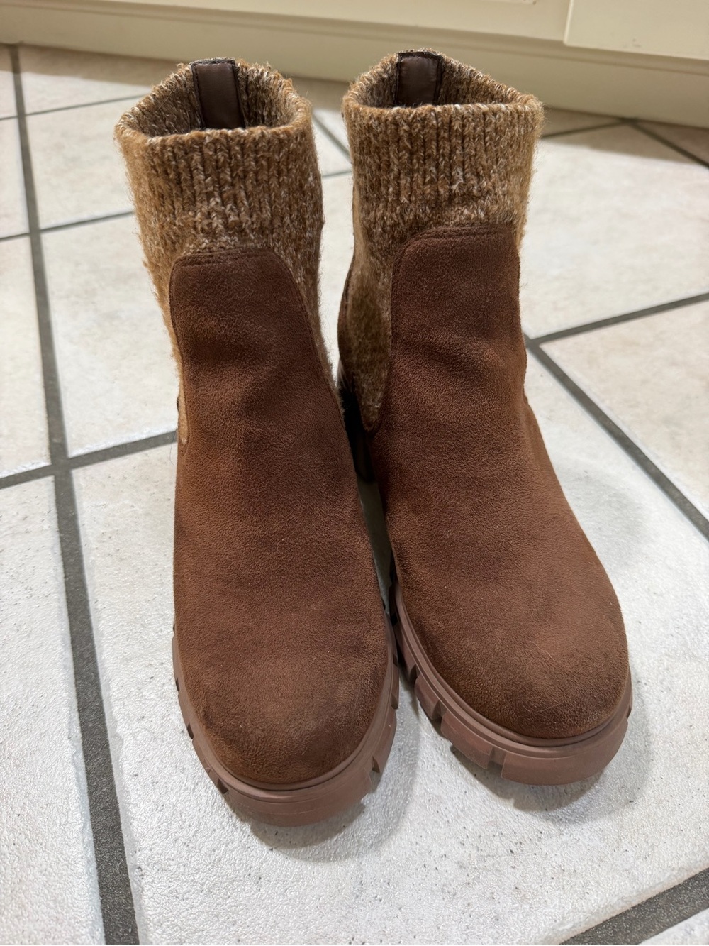 Sweater boots